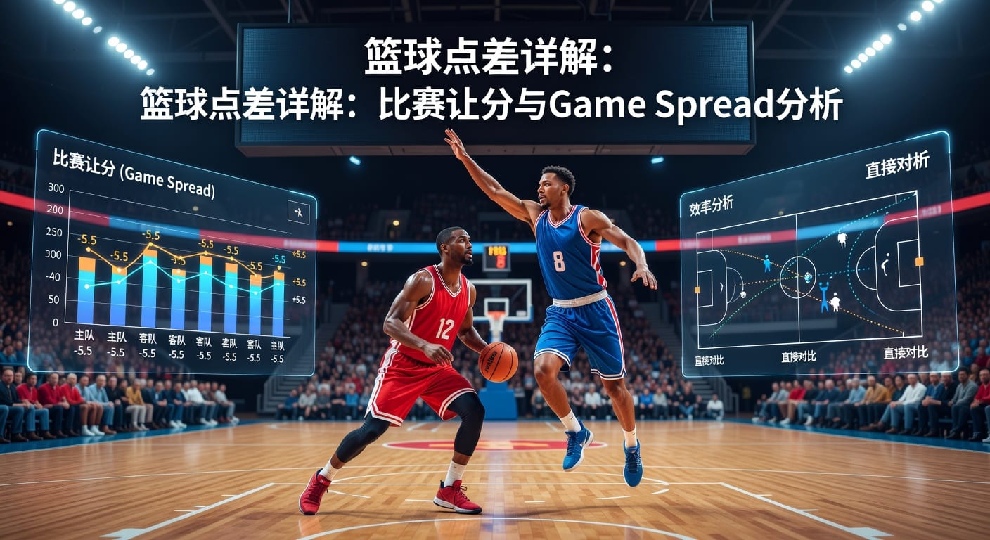 篮球点差 比赛让分 game spread：赛前判断与盘口阅读
