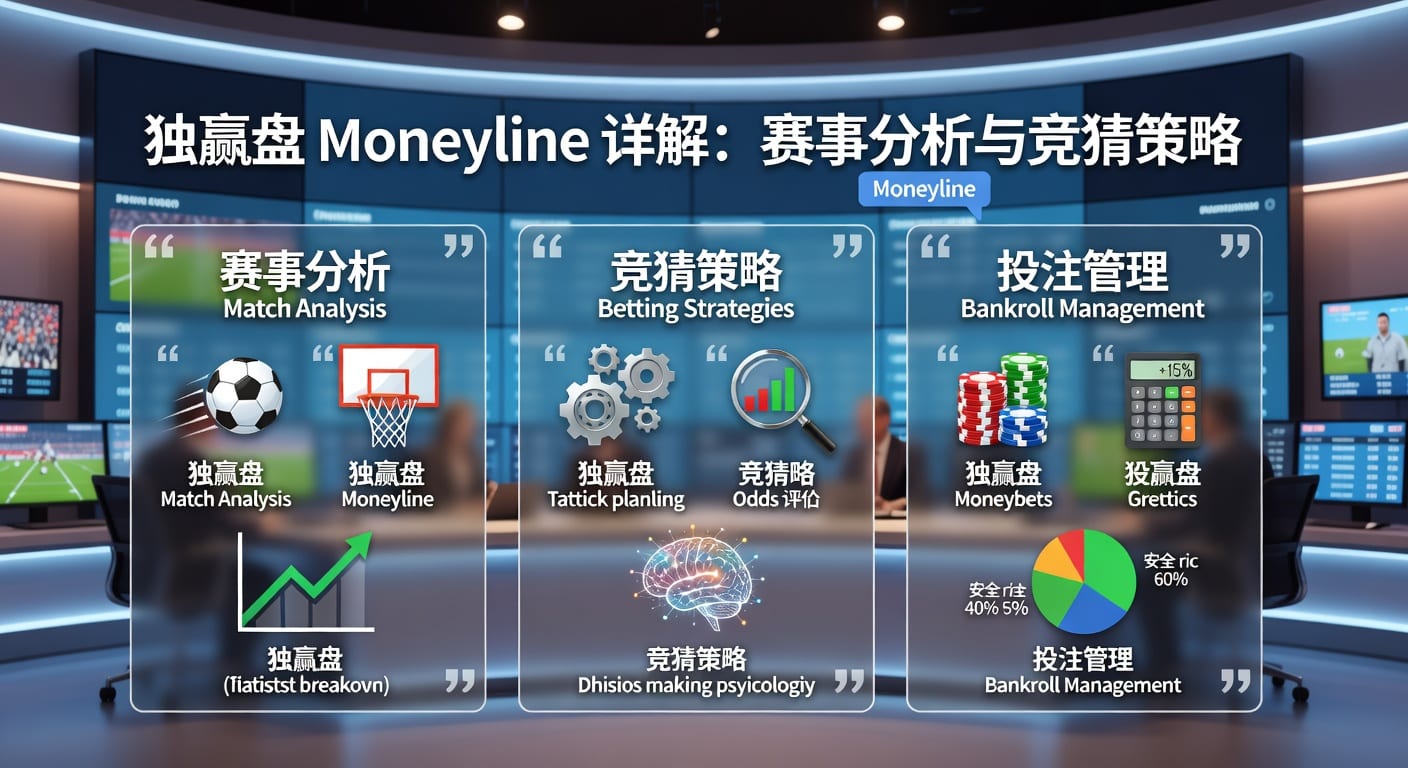 独赢盘 moneyline 实战读法｜赔率体育官网